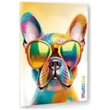 Sešit MITAMA Animal sešit A4 40+2 80gr čtverečky Animal: Pes