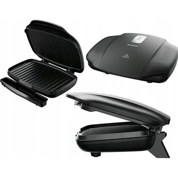Kuchyňský gril Kontaktní elektrický gril SilverCrest SKG 1000 B2 černý, 1000 W