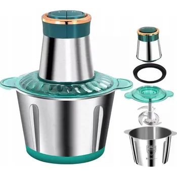 Kuchyňský mlýnek ELEKTRICKÝ SEKÁČEK POTRAVIN SEKÁČEK NA OVOCE ZELENINY KRÁJEČ 2 L