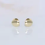 Lillian Vassago Exkluzivní zlaté náušnice, zapínání omega LLV22-GER189