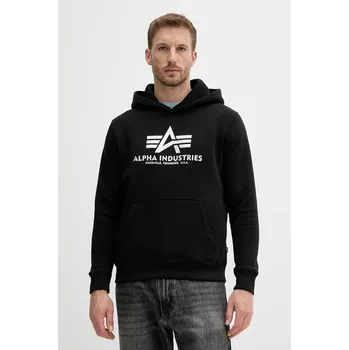 Pánská mikina Mikina Alpha Industries 146343.423 černá 99A, vel. M