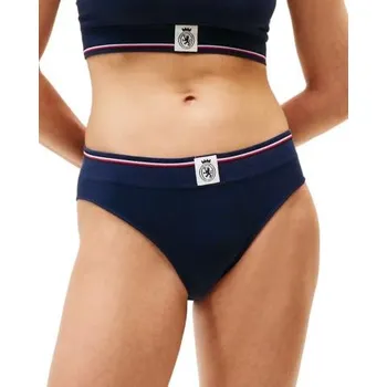 Kalhotky Dámská tanga Tommy Hilfiger UW06063 modrá L