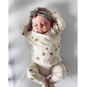 Kojenecký body Konges Slojd Konges Sløjd Body s dlouhým rukávem Lemon Velikost: 2-3 měsíců Konges Sløjd Body