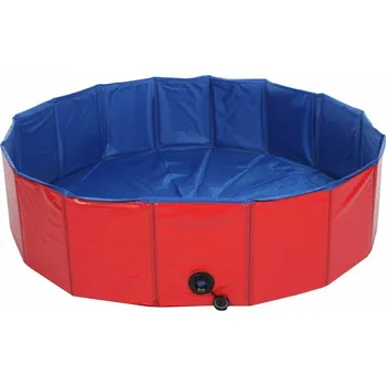Hračka pro psa Splash bazén pro psy červená průměr 120 cm
