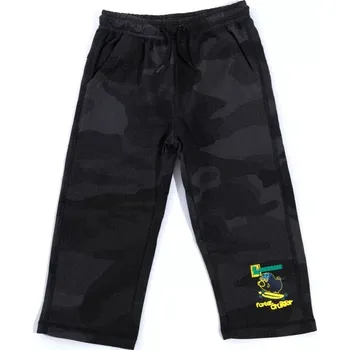 Chlapecké oblečení Dětské chlapecké 3/4 tepláky Wolf T2841 černé