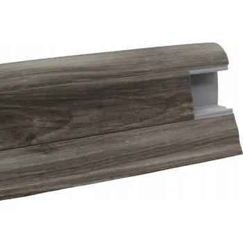 Podlahová lišta Koncovka levá Soklová podlahová lišta SLK50 W472 Pekan granit