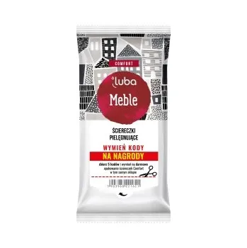 Utěrka Utěrka z netkané textilie Luba v balení 24 ks, bílá