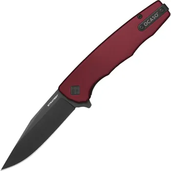 kapesní nůž Ocaso Strategy Červený Hliník + Černý PVD 29RDB