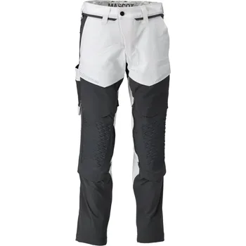 MASCOT® Kalhoty s kolenními kapsami, malířské Bílá/antracitově šedá Velikost: 64