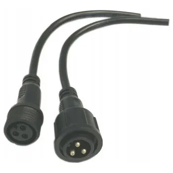Vodotěsný konektor 3PIN s kabelem 40 cm