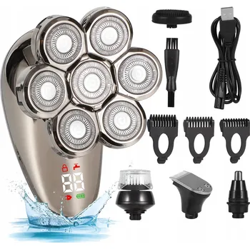 HOLICÍ STROJEK PRO MUŽE NA HLAVU, STŘÍHACÍ STROJEK NA VLASY NA NULU PRO HOLENÍ PLEŠE