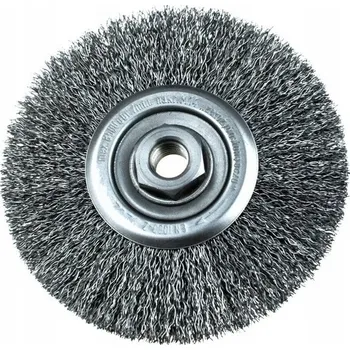 Brusný kotouč DRÁTĚNÝ KOTOUČ 125 NA ÚHLOVOU BRUSKU ZÁVIT M14