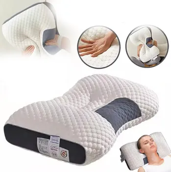 Polštář CESTOVNÍ POLŠTÁŘ ORTOPEDICKÝ POLŠTÁŘ ERGONOMICKÝ POLŠTÁŘ NA KRK