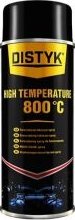 černá žáruvzdorná barva do 800°C čená barva na výfuky kamna Černý žáru