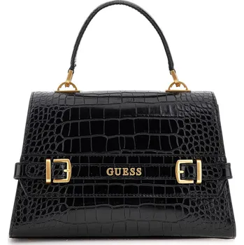Kabelka Kabelka GUESS SESTRI TOP HANDLE FLAP HWCX8985200-BLA – Černá