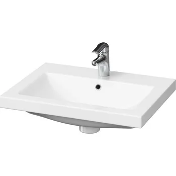 Umyvadlo Cersanit K32-003-ECO - Zápustné umyvadlo COMO 45x60 cm keramika/lesklá bílá