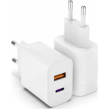 SÍŤOVÁ NABÍJEČKA NICPOWER 20W PRO XIAOMI POCO USB-A USB C + KABEL 1,8M