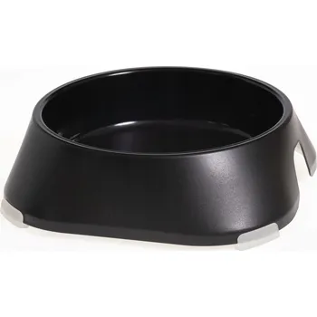 Miska pro psa Jedna plastová miska Kamai, černá, 0,4 l
