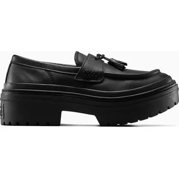 Dámská móda Kožené mokasíny Converse CHUCK TAYLOR ALL STAR LUGGED HEEL LOAFER, 38, černá, 99X