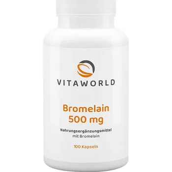 Fitness strava Vitaworld Bromelain 500 mg 100 kapslí