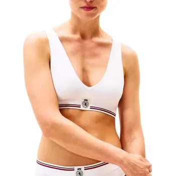 Podprsenka Dámská podprsenka Tommy Hilfiger UW0UW06062YBR bílá S