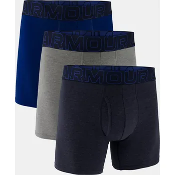 Pánské spodní prádlo Pánské boxerky Under Armour M UA Perf Cotton (3ks) 1383889-410 Modrá MD