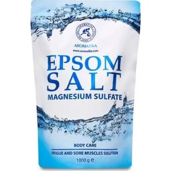 Koupelová sůl aromatica Epsomská sůl do koupele 1000g čistá značka Aromatika
