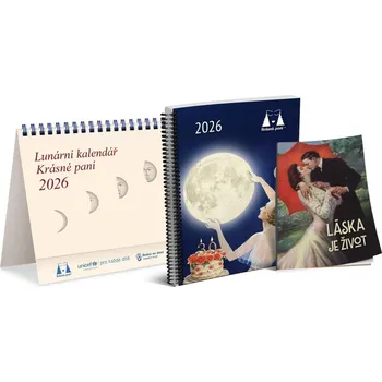 Kalendář Lunární kalendář Krásné paní 2026