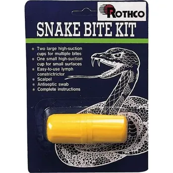 Vybavení pro přežití Snake Bite Kit uštknutí hadem (Souprava přežití při uštknutí jedovatým hadem)