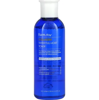 Hydratační pleťový toner s Kolagenem - Farm Stay Collagen Water Full Moist Toner