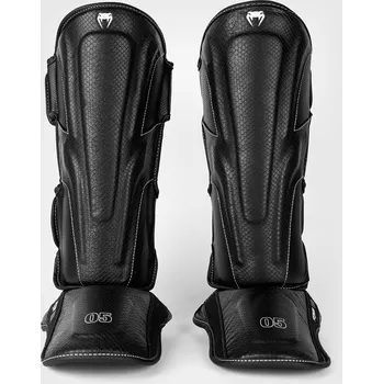 Chránič holeně pro bojový sport Chrániče holení VENUM Impact Evo Scales - černé - VENUM-05805-001 Velikosti: L