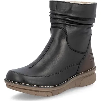 Dámské kozačky Dámská kotníková obuv RIEKER 73366-00 černá W5 37