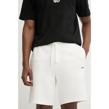 Pánské kraťasy HUGO Sportovní kraťasy Dayono 50530696 Béžová Relaxed Fit XL