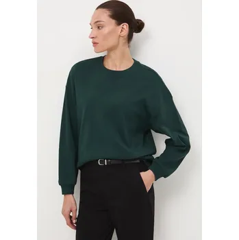 Dámské tričko Bavlněné tričko s dlouhým rukávem Medicine dámské, zelená barva RW25-BUD040 79X, vel. XL