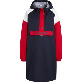 Dámské pončo Pláštěnka Tommy Hilfiger Belfast pončo M modrá/bílá/červená