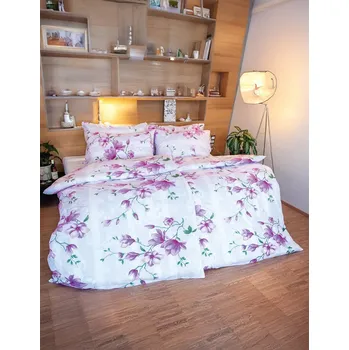 Povlečení 2P servis Ložní povlečení Constance 140x200/90x70 cm Vzor lsk-84 Krep 100% Bavlna