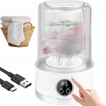 Bezpečnostní kamera MAŁA PRALKA S TECHNOLOGIÍ 360° SCRUBBING PRO JEMNÉ TKANINY