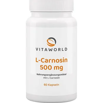 Fitness strava Vitaworld Carnosine 500 mg 60 kapslí