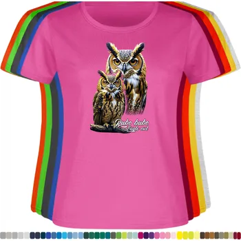 Dámské tričko damske-levne-bavlnene-tricko-digitalni-potisk-vyr-velky Barva: Fuchsia - fuchsiová, velikost: XXL