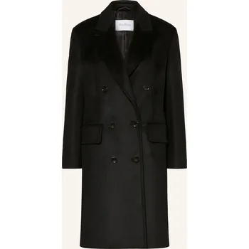 Dámský kabát Max Mara Dámský Kabát Z Velbloudí Srsti Cosa, černá, 36