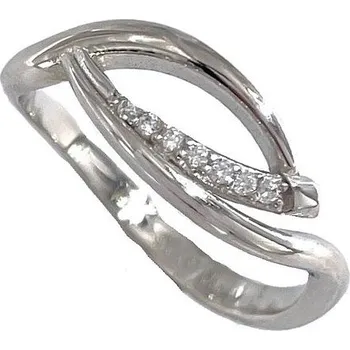 Prsten Stříbrný prsten očko velikost prstenu 59