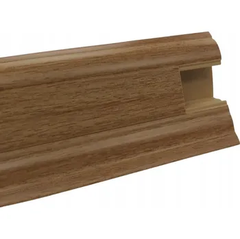 Podlahová lišta Koncovka pravá DOPRODEJ: Soklová podlahová lišta SLK50 W214 Cyprus kaliforn