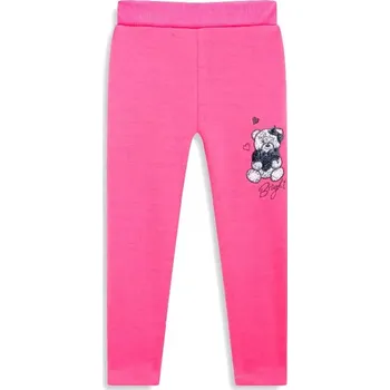 Dětské dívčí teplé legíny Kugo K1918 růžová, vel. 80-110