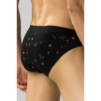 Pánské spodní prádlo 3PACK slipy Atlantic 3MP-171 - tenis Barevná 2XL