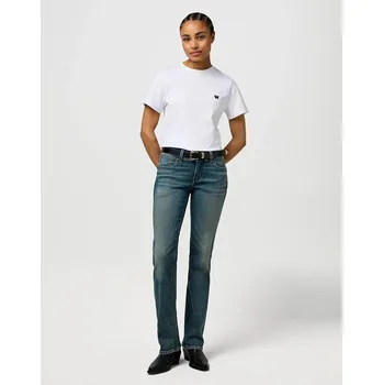 Dámské džíny Džíny WRANGLER LOW RISE BOLD BOOT SUMMIT SHADE 112371209 Velikost: 31/34