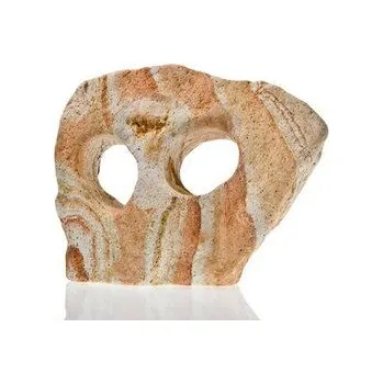 Dekorace do akvária Regenbogen 2 (Duhový kámen s 2 otvory)