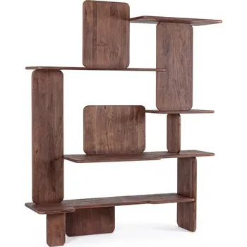 Knihovna BIZZOTTO Dřevěná knihovna NAYANA 180x220 cm 0747008