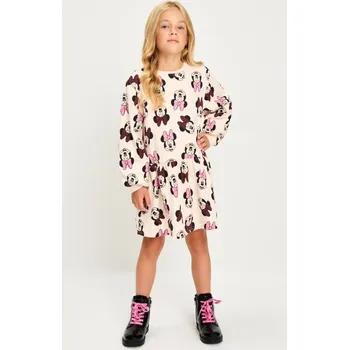 Dívčí oblečení Sinsay - Šaty Minnie Mouse - pastelová růžová - 202GA-03X - 202GA-03X-122