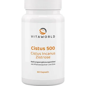 Fitness strava Vitaworld Cistus 500 60 kapslí