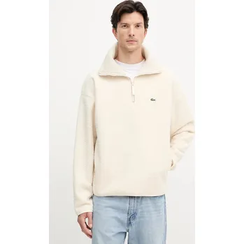 Pánské oblečení Fleecová mikina Lacoste SH5500 béžová 01F, vel. XL